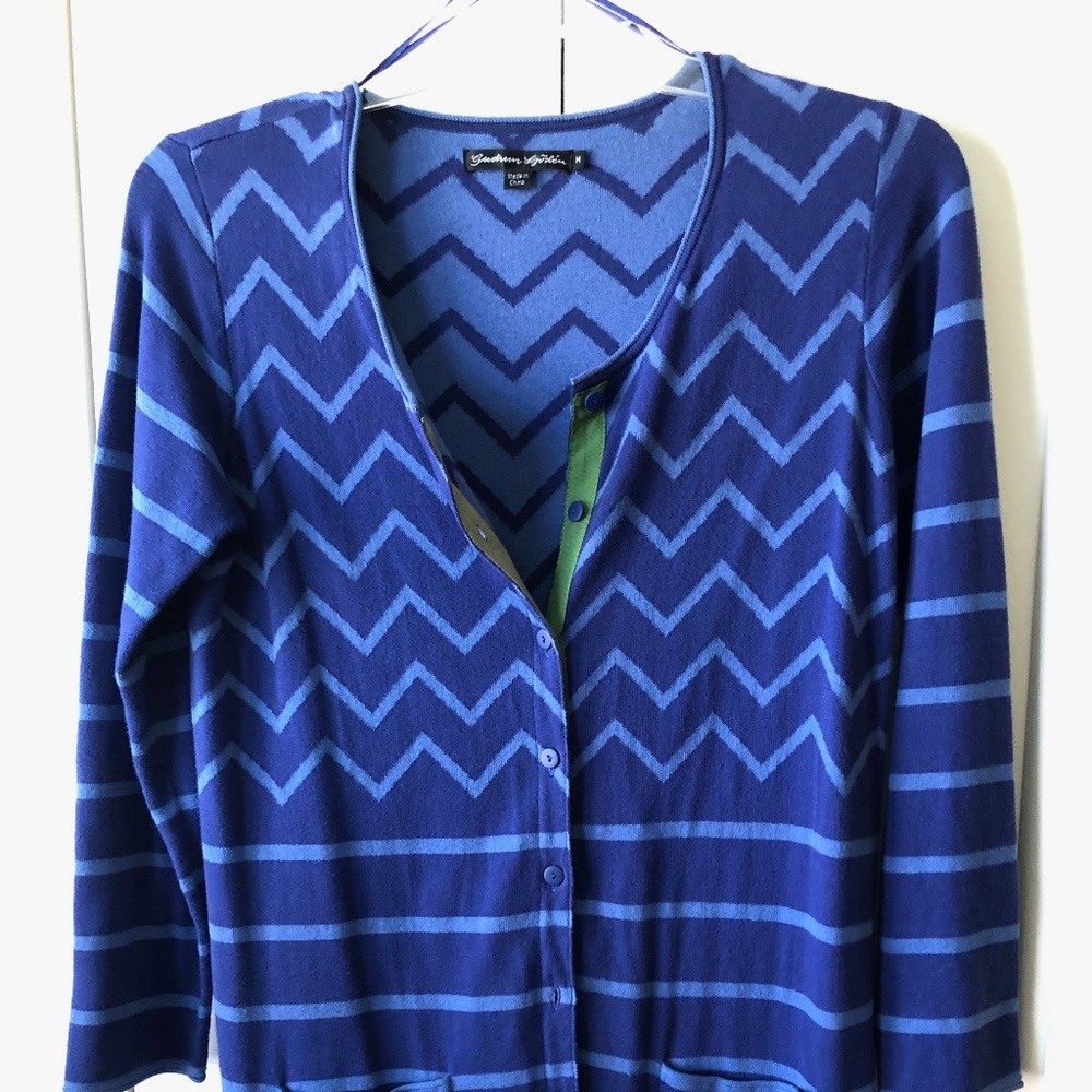Blue on Blue Long Cardigan